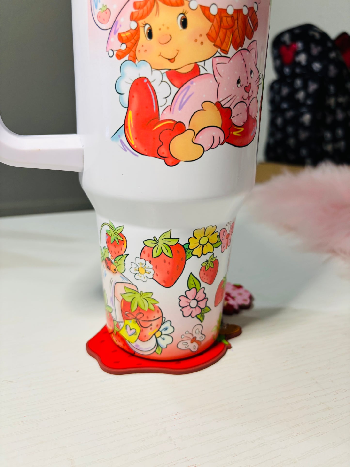 Original strawberry girl 40oz tumbler