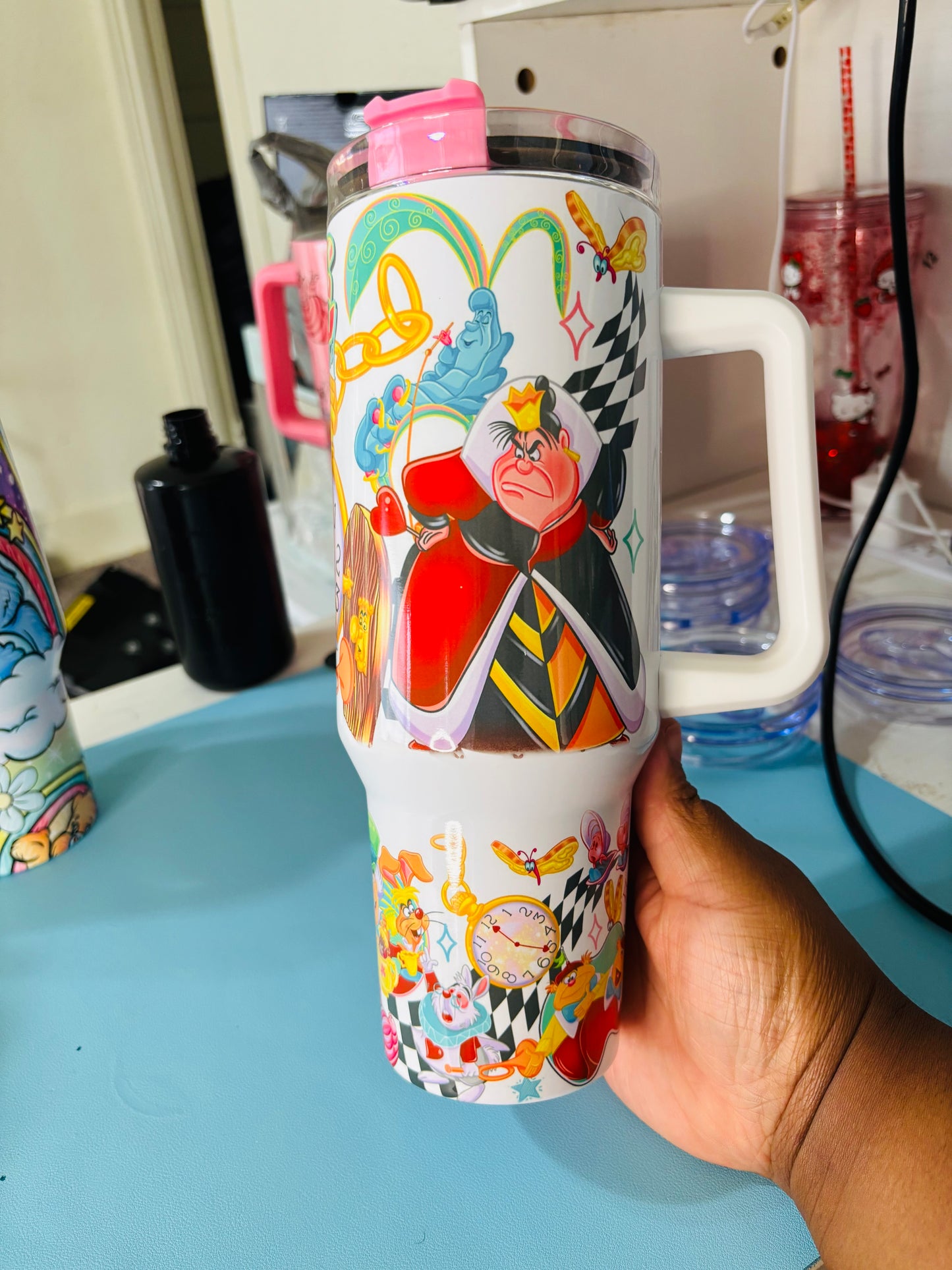 Alice 40oz sublimation tumbler