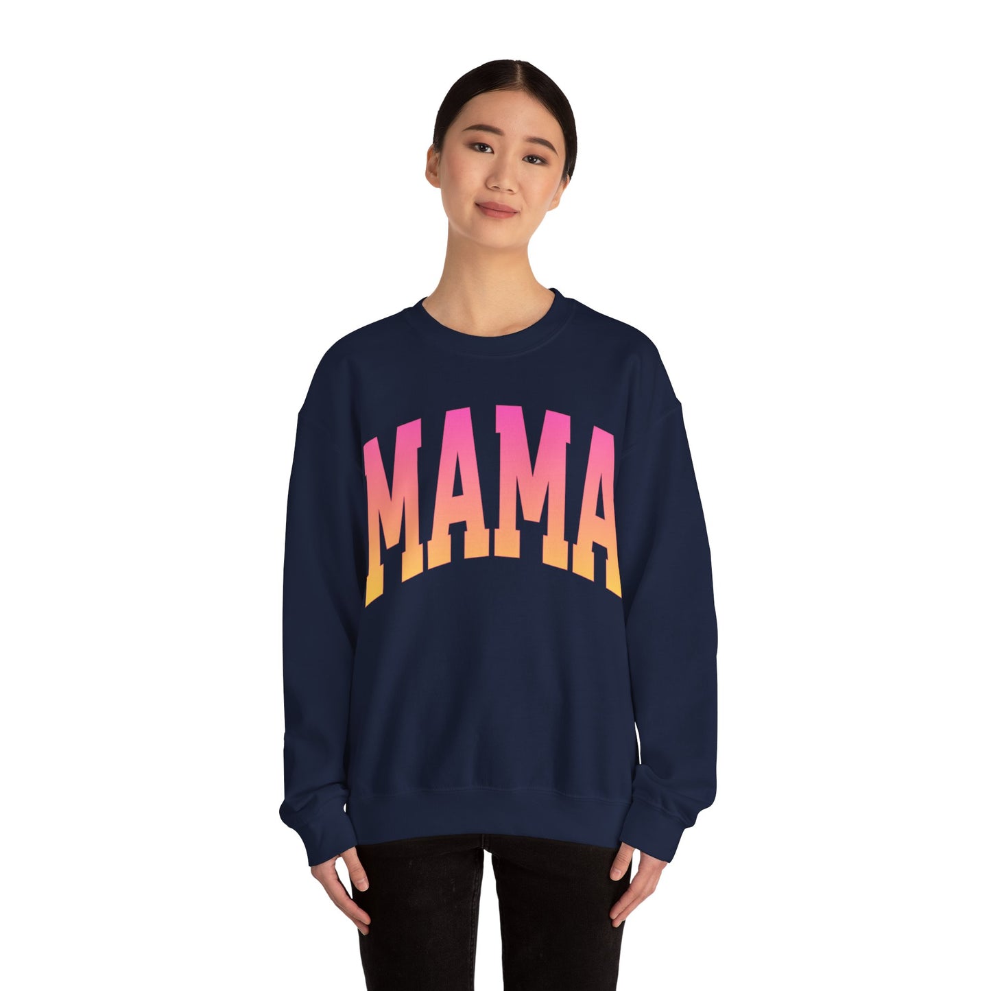 layer color mama Unisex Heavy Blend™ Crewneck Sweatshirt