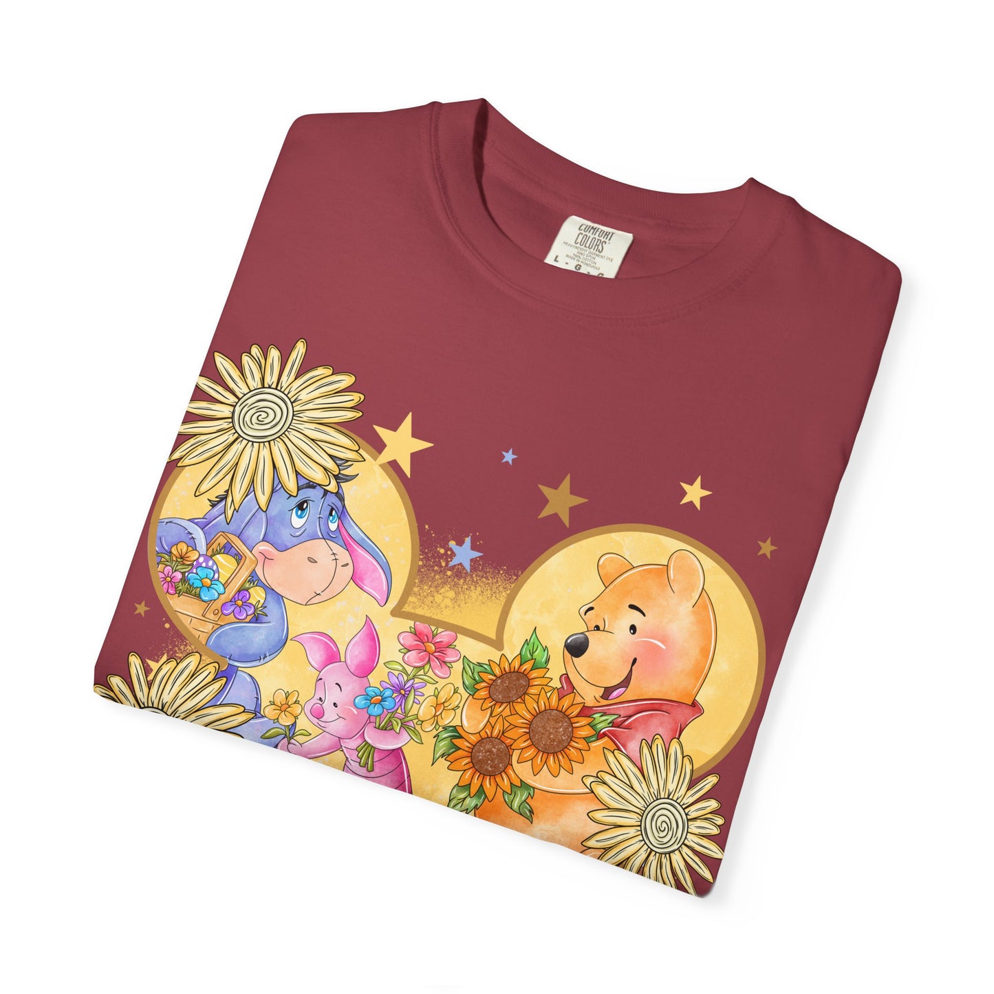 Pooh and crew Unisex Garment-Dyed T-shirt