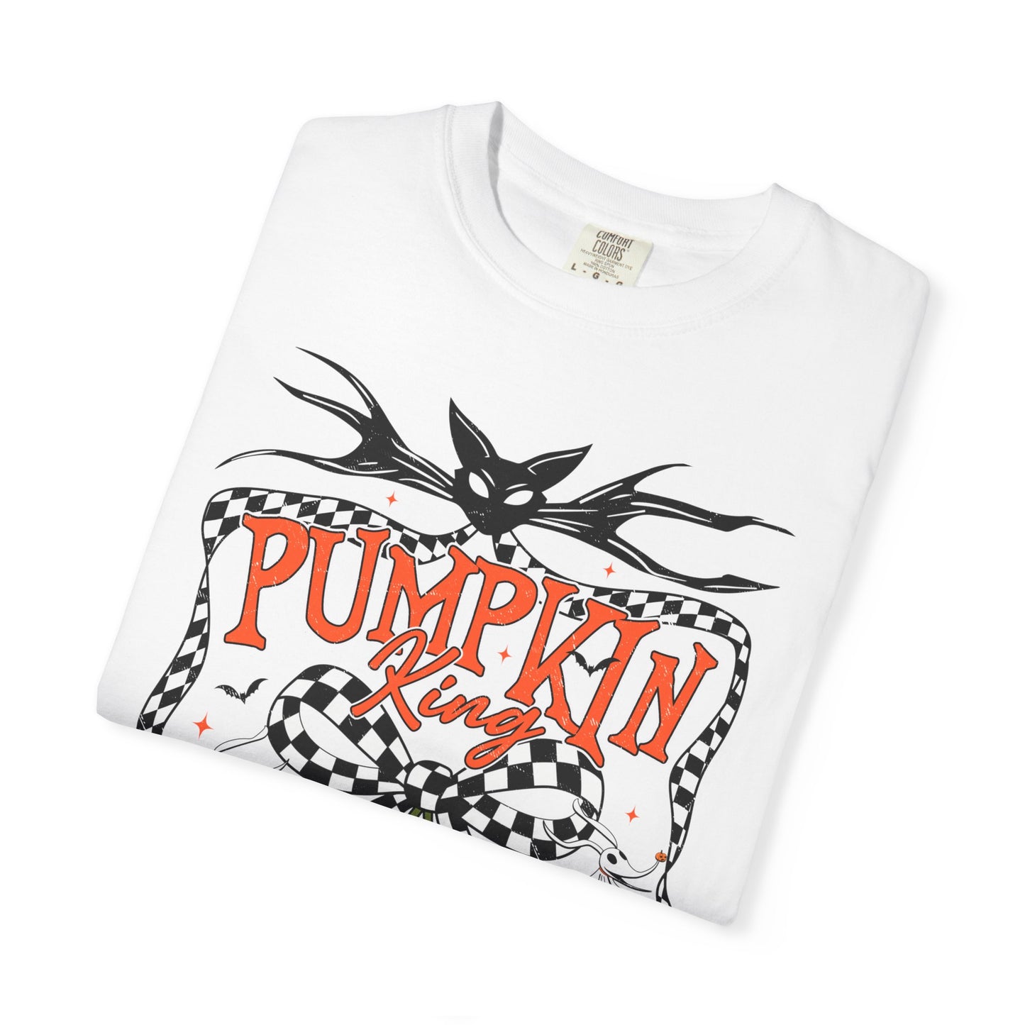 Pumpkin King Unisex Garment-Dyed T-Shirt | Fall Fashion, Halloween Tee