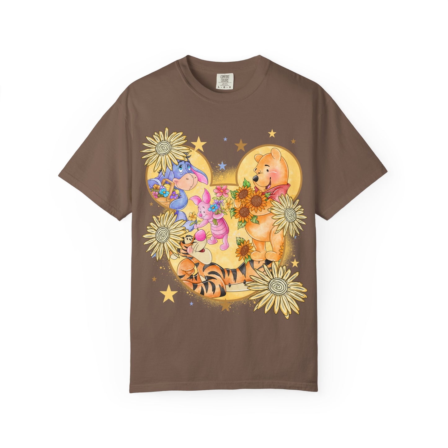 Pooh and crew Unisex Garment-Dyed T-shirt