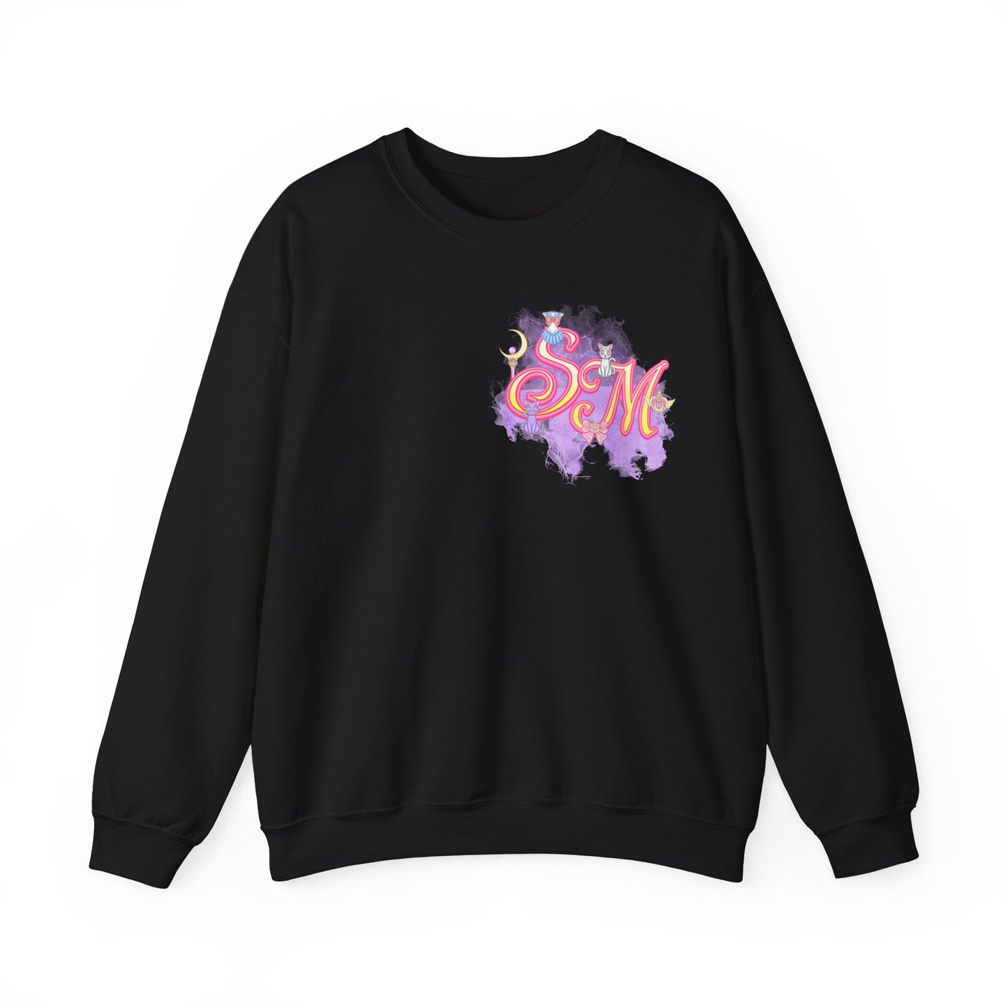 Sailor Moon Inspired Crewneck Sweatshirt, Cozy Unisex Top, Gift for Anime Fans, Casual Wear, Cute Aesthetic Apparel