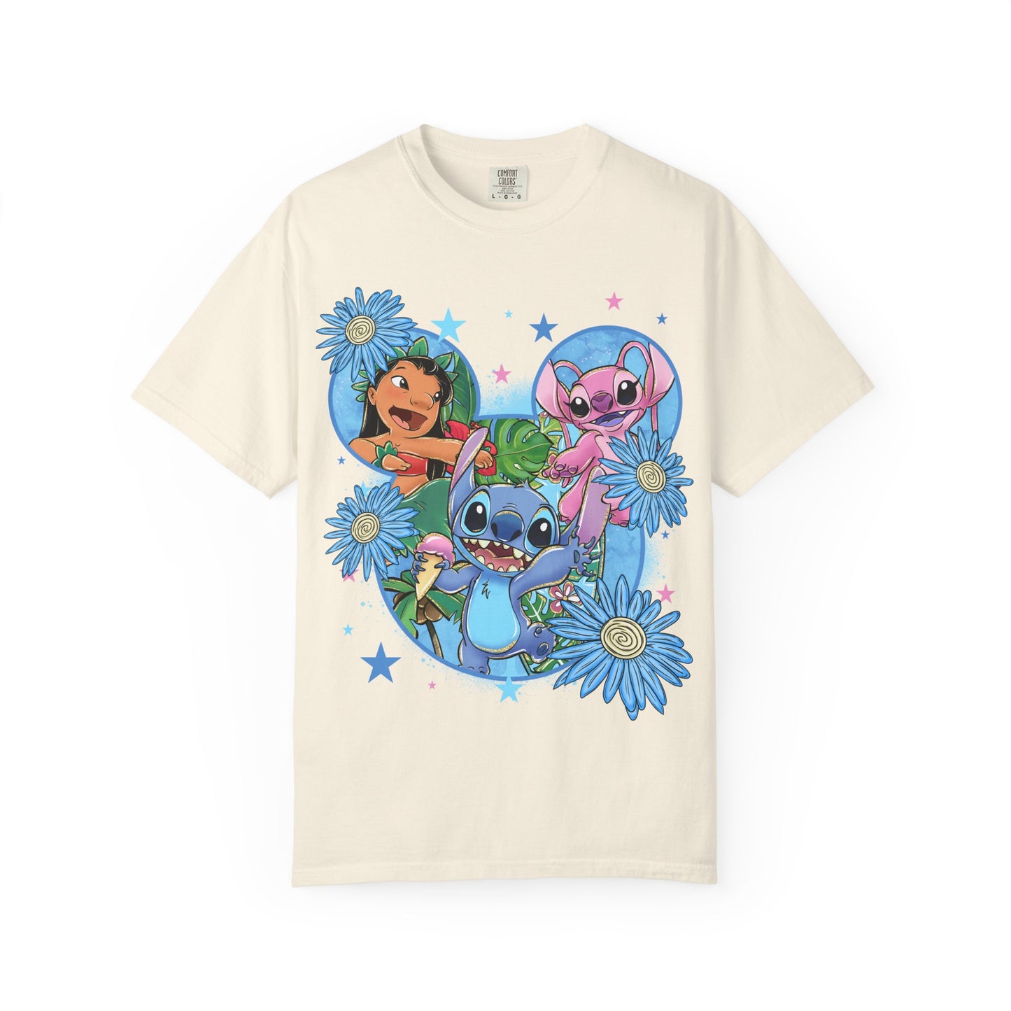 Blue monster t-shirt