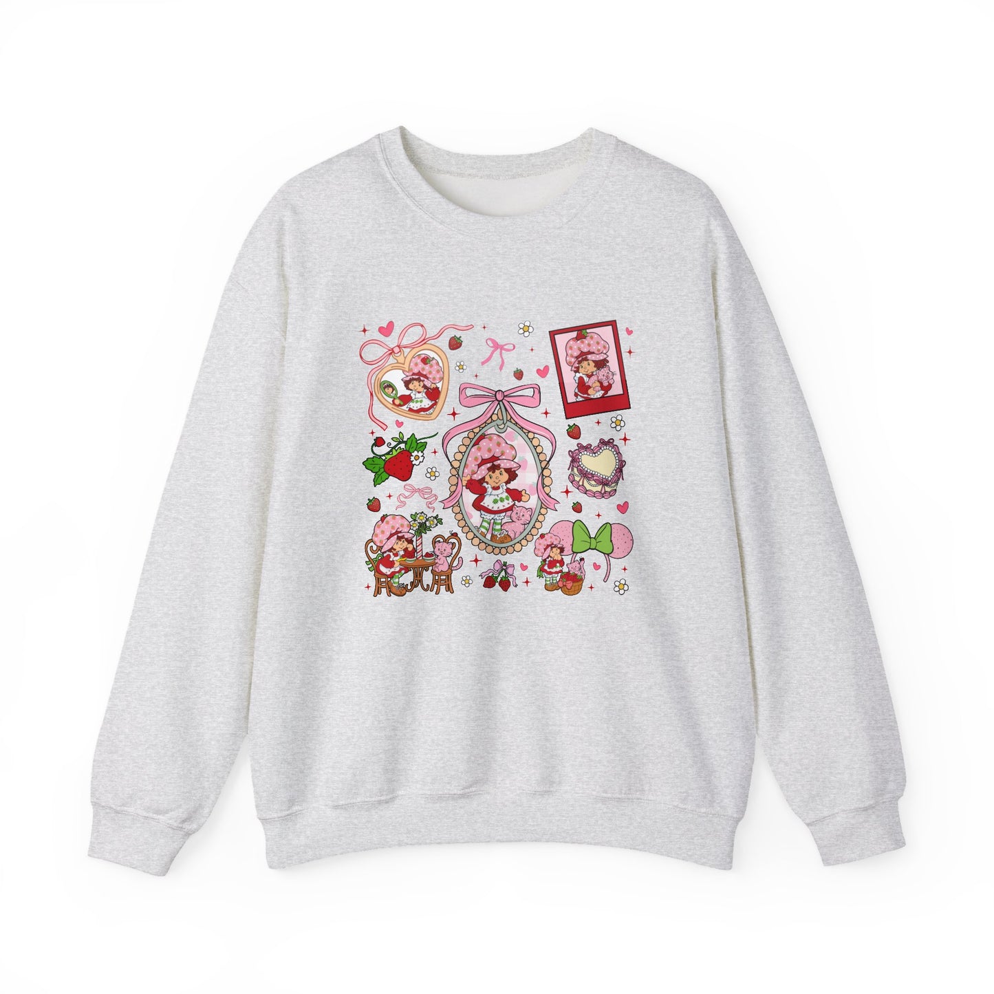 Strawberry shortcake Vintage-Inspired Crewneck