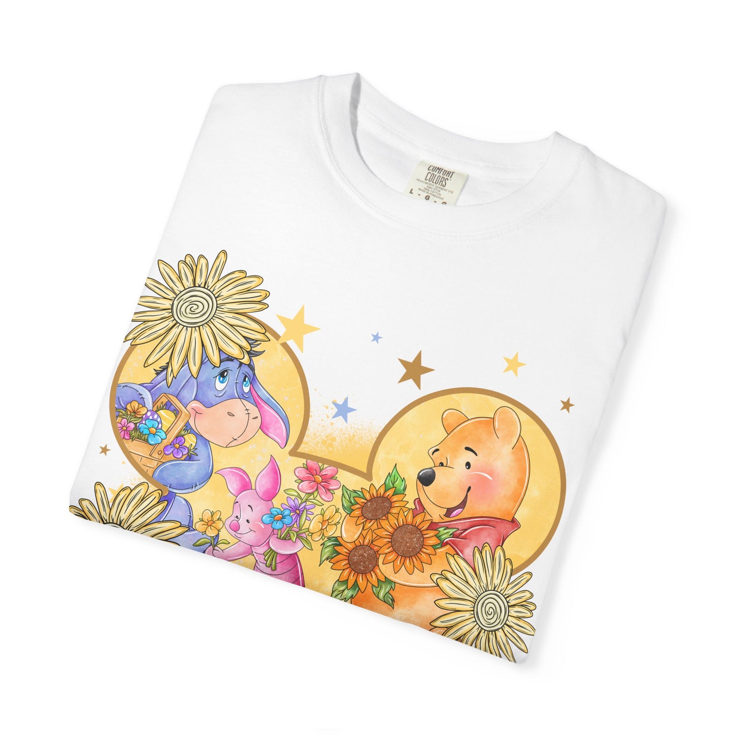 Pooh and crew Unisex Garment-Dyed T-shirt