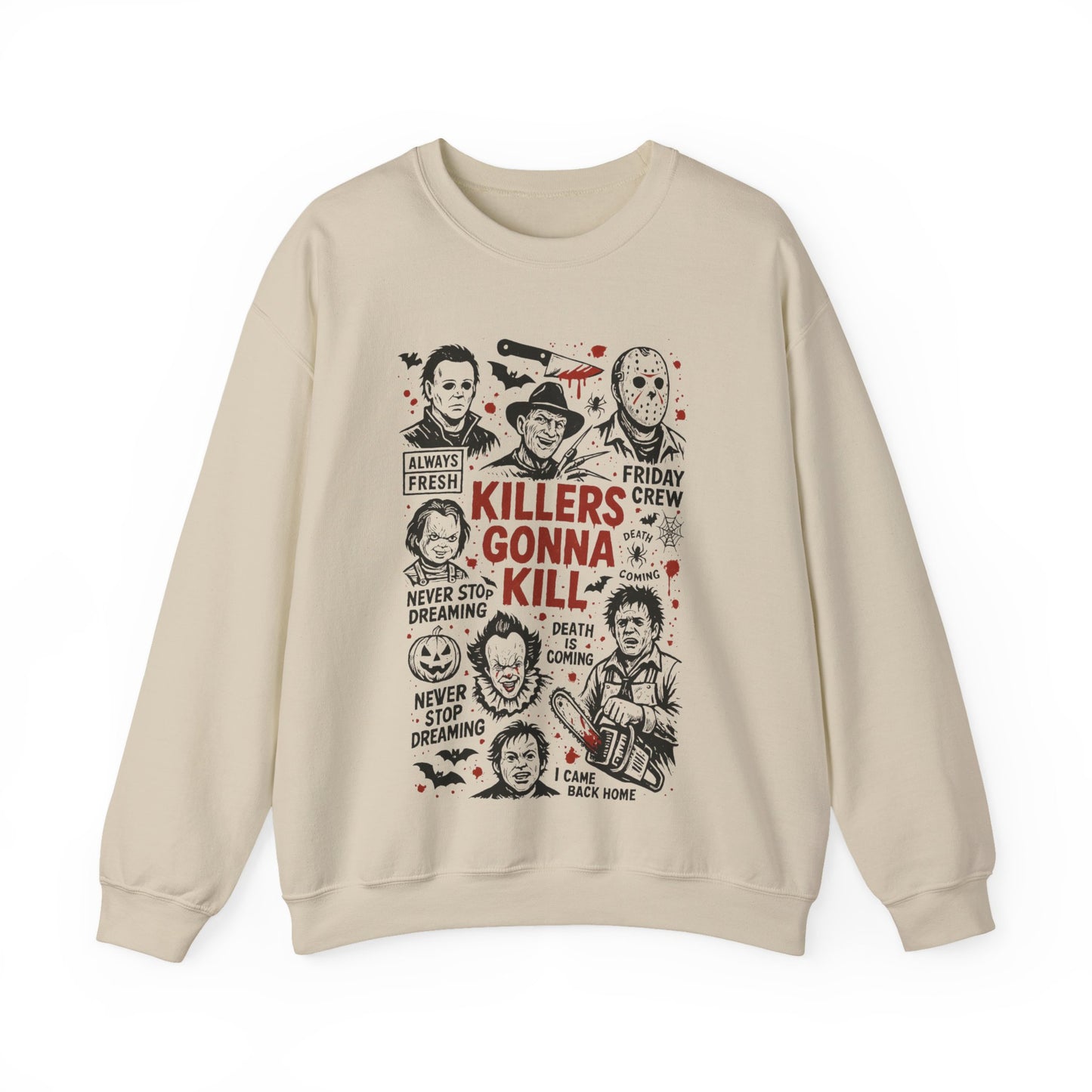 Killers Spooky Horror Movie Sweatshirt