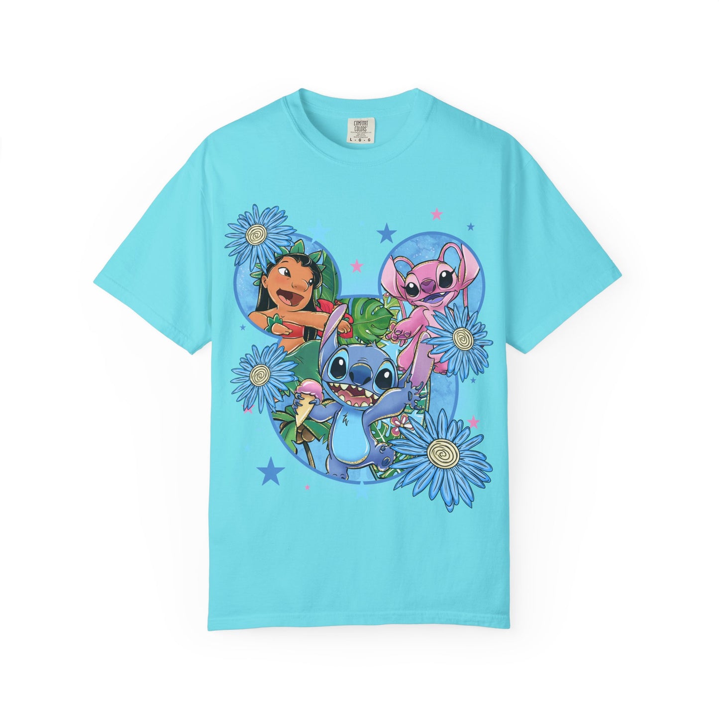 Blue monster t-shirt
