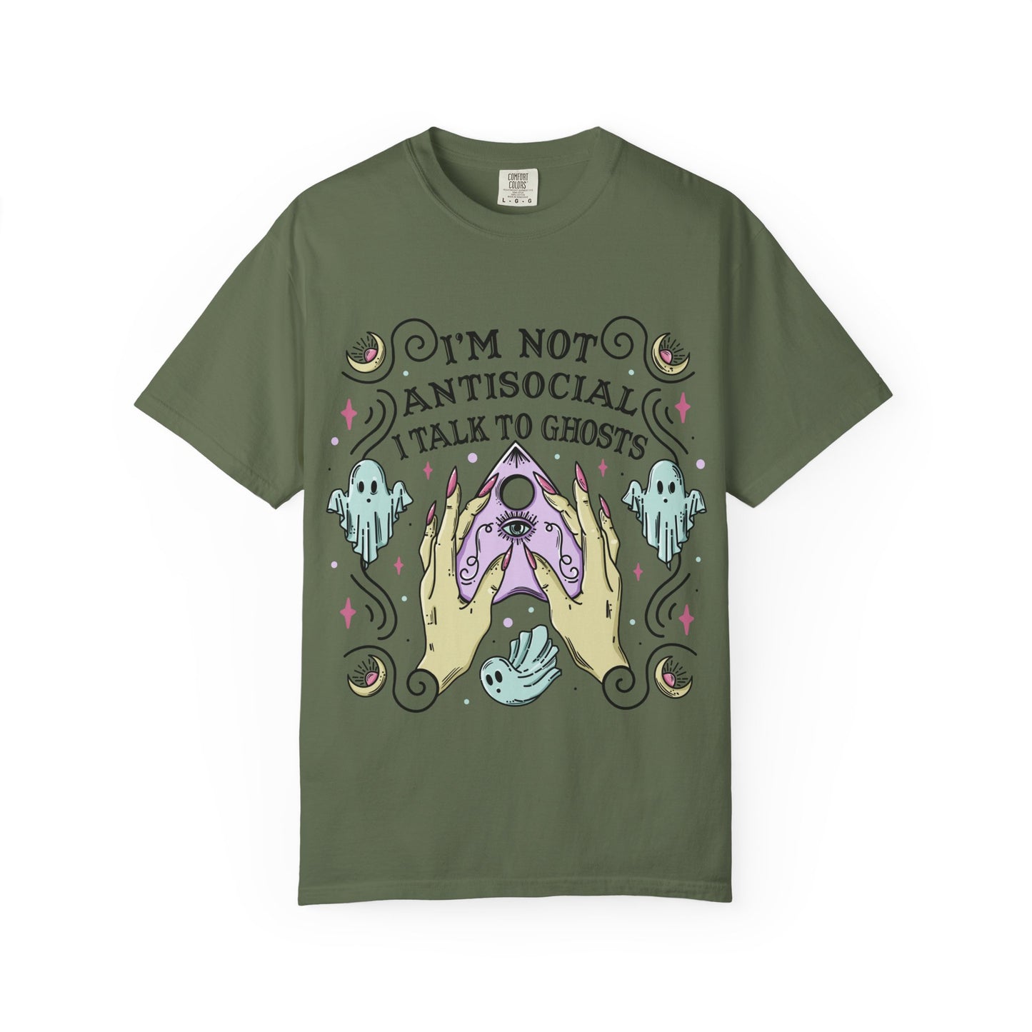 Ghostly Vibes Tee - I'm Not Antisocial