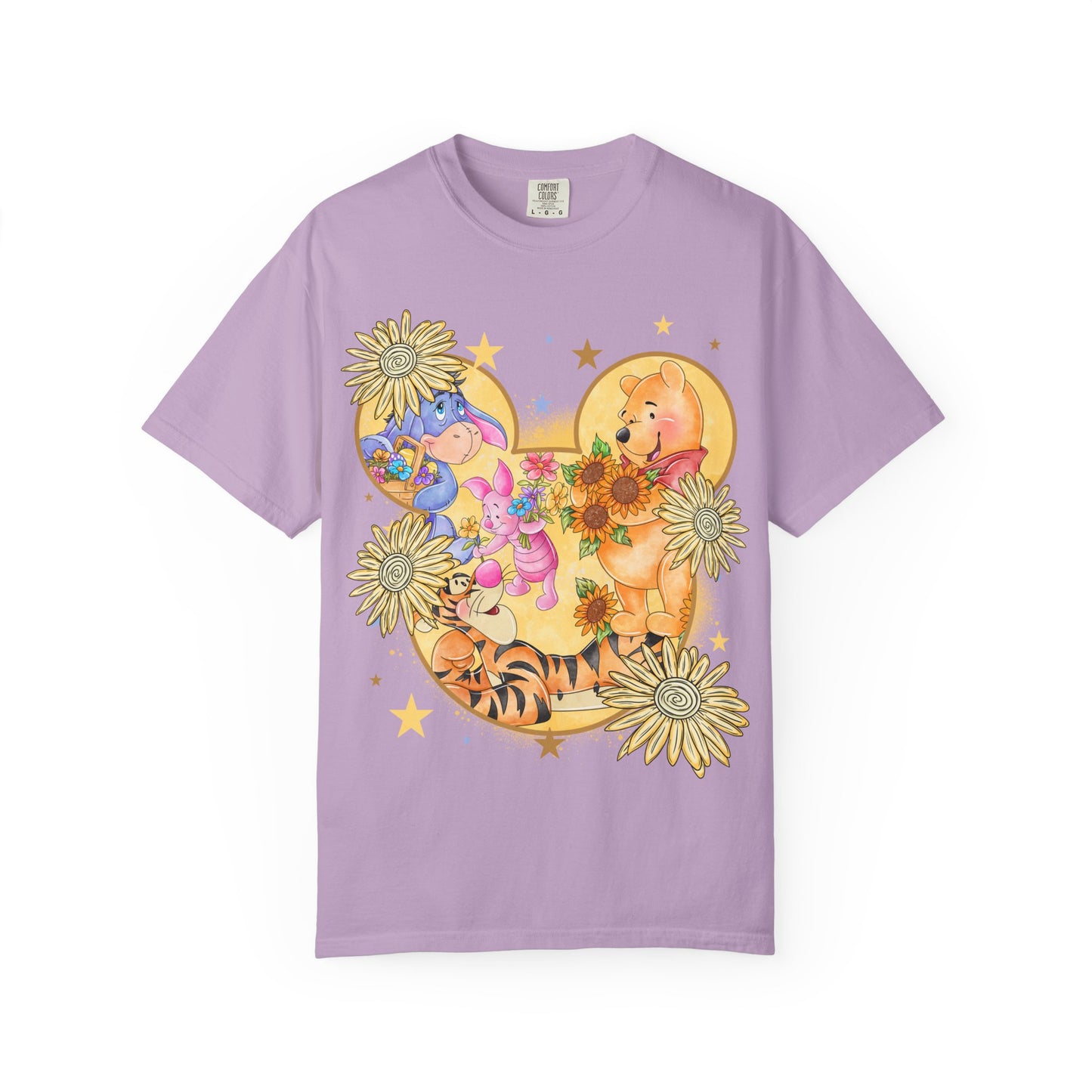 Pooh and crew Unisex Garment-Dyed T-shirt