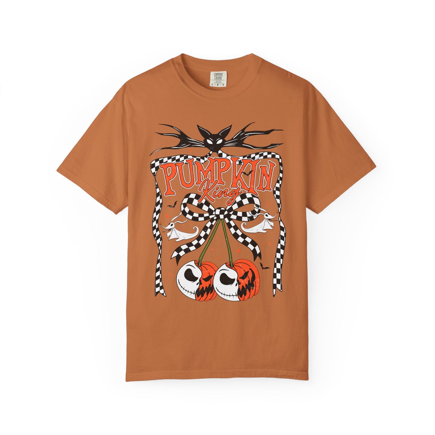 Pumpkin King Unisex Garment-Dyed T-Shirt | Fall Fashion, Halloween Tee