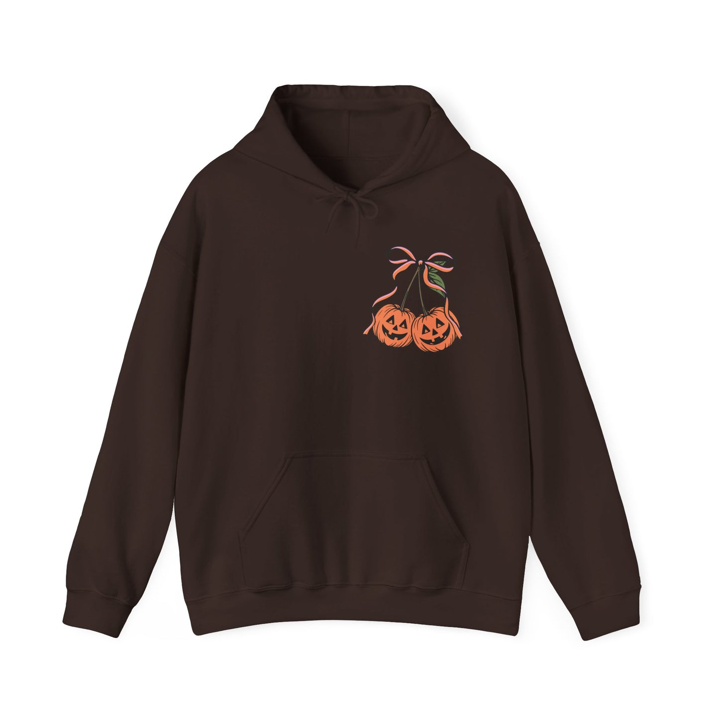 Cherry Halloween Pumpkin Hoodie