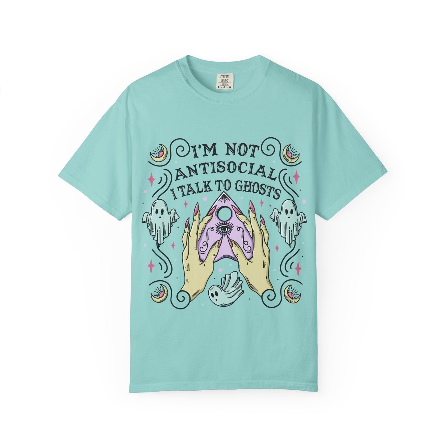 Ghostly Vibes Tee - I'm Not Antisocial