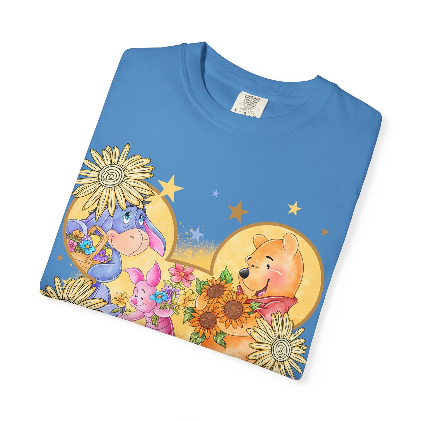 Pooh and crew Unisex Garment-Dyed T-shirt
