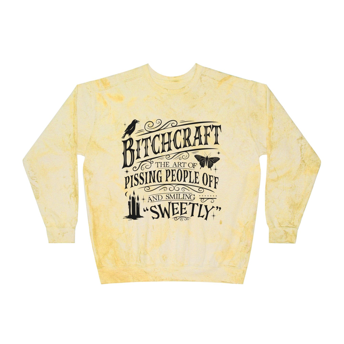 Bitchcraft Vibrant Graphic Sweatshirt