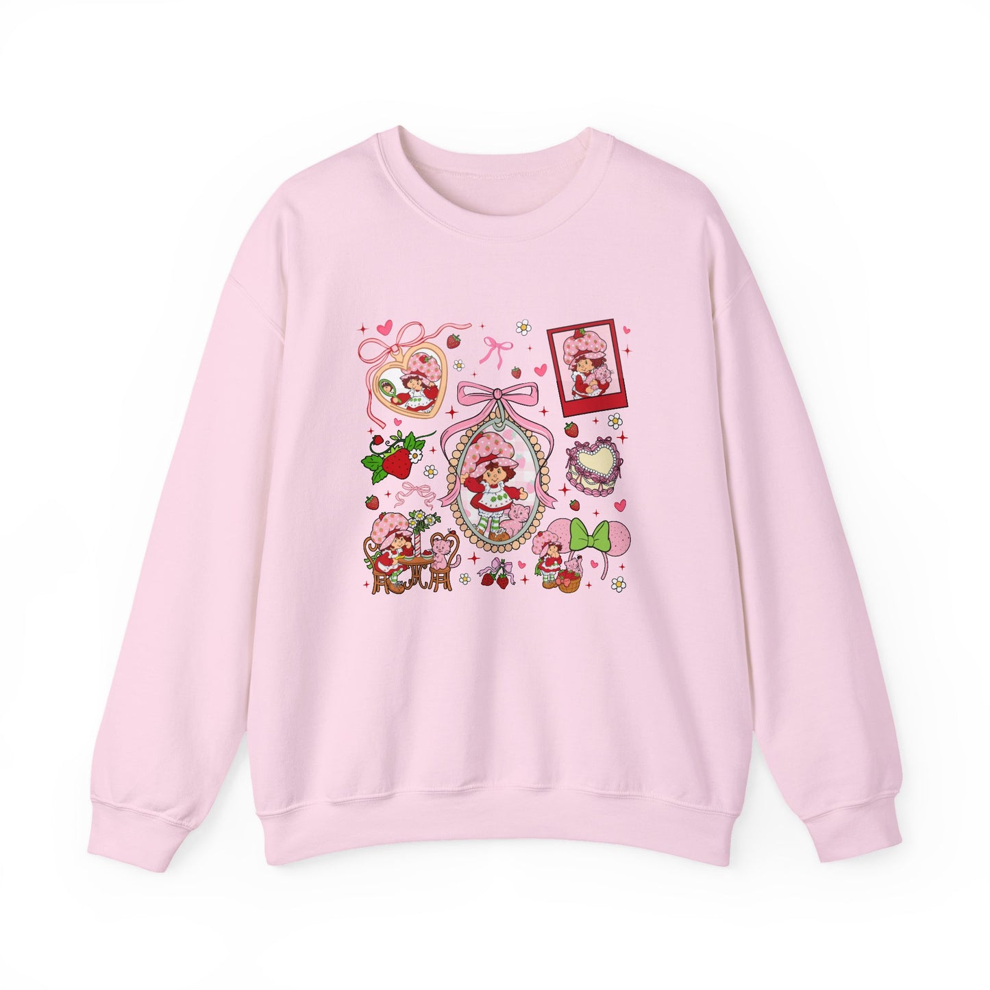 Strawberry shortcake Vintage-Inspired Crewneck