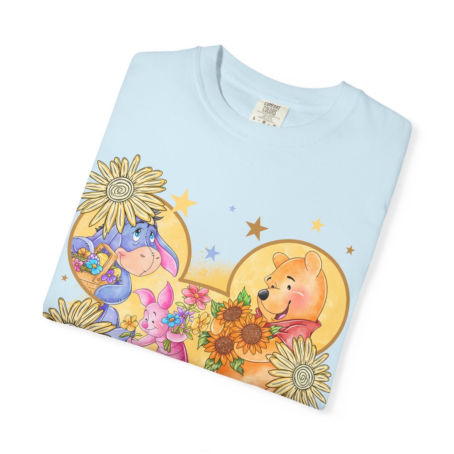 Pooh and crew Unisex Garment-Dyed T-shirt