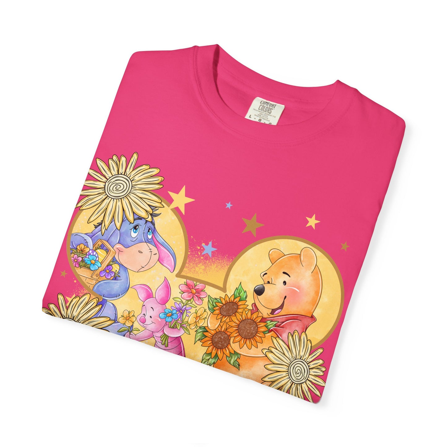 Pooh and crew Unisex Garment-Dyed T-shirt