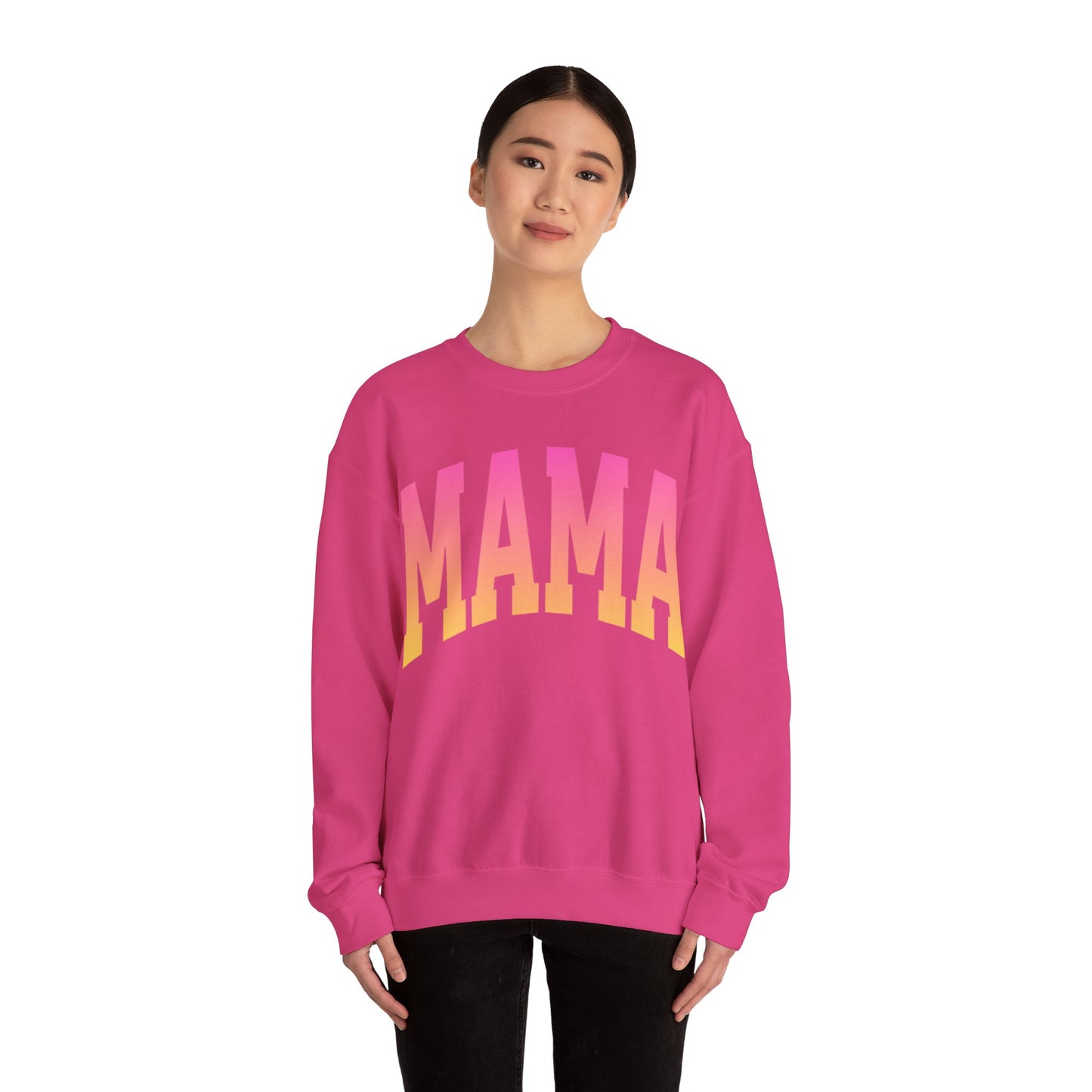 layer color mama Unisex Heavy Blend™ Crewneck Sweatshirt