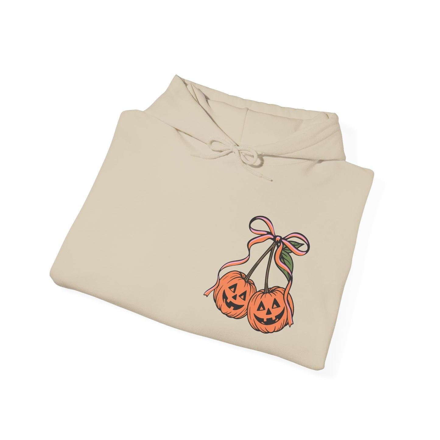 Cherry Halloween Pumpkin Hoodie