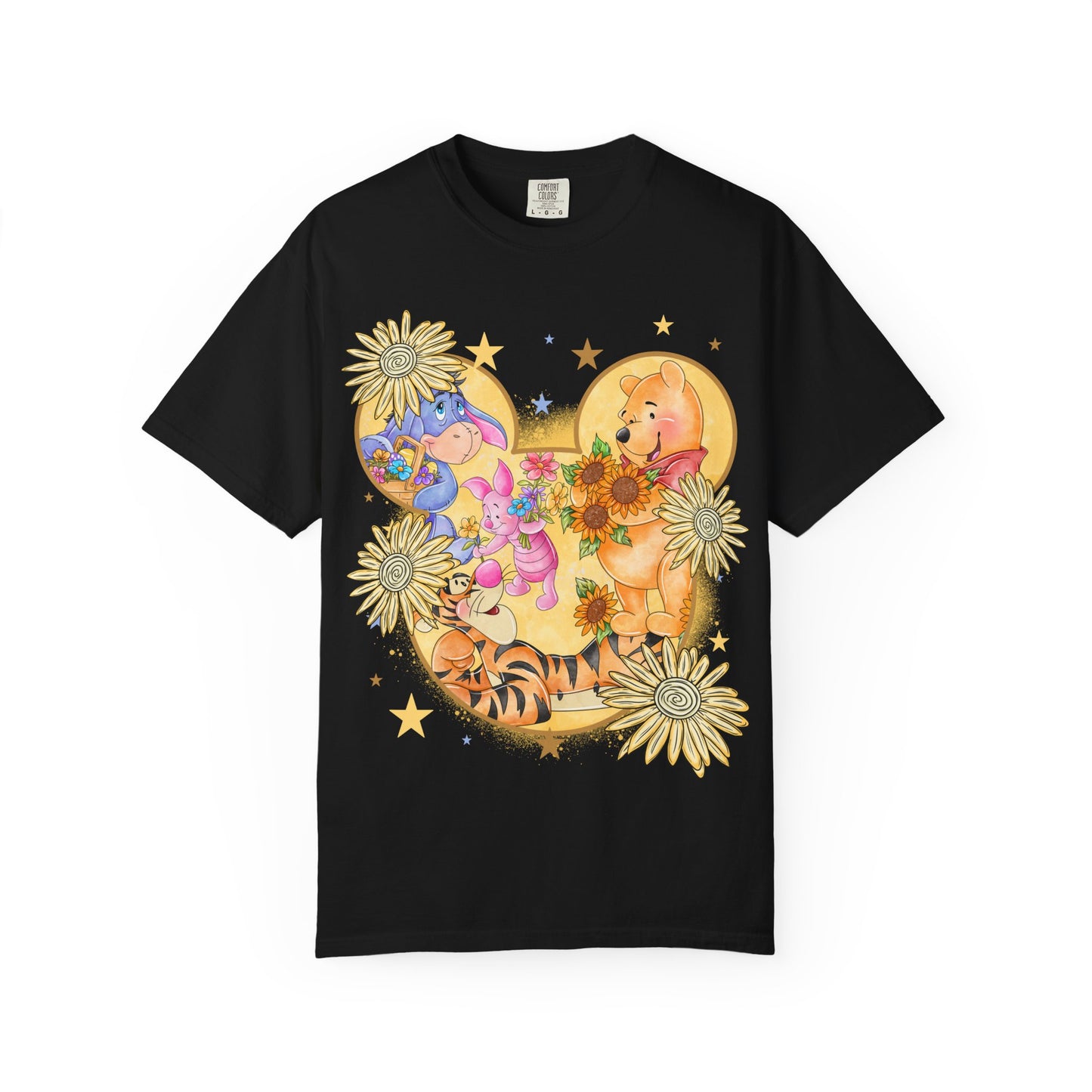 Pooh and crew Unisex Garment-Dyed T-shirt