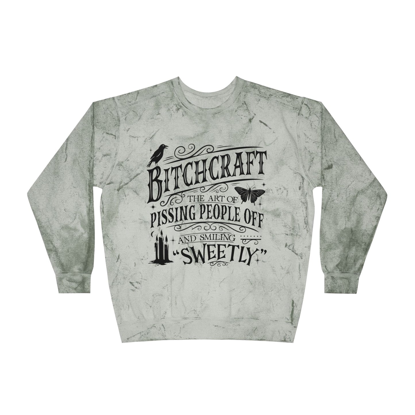 Bitchcraft Vibrant Graphic Sweatshirt