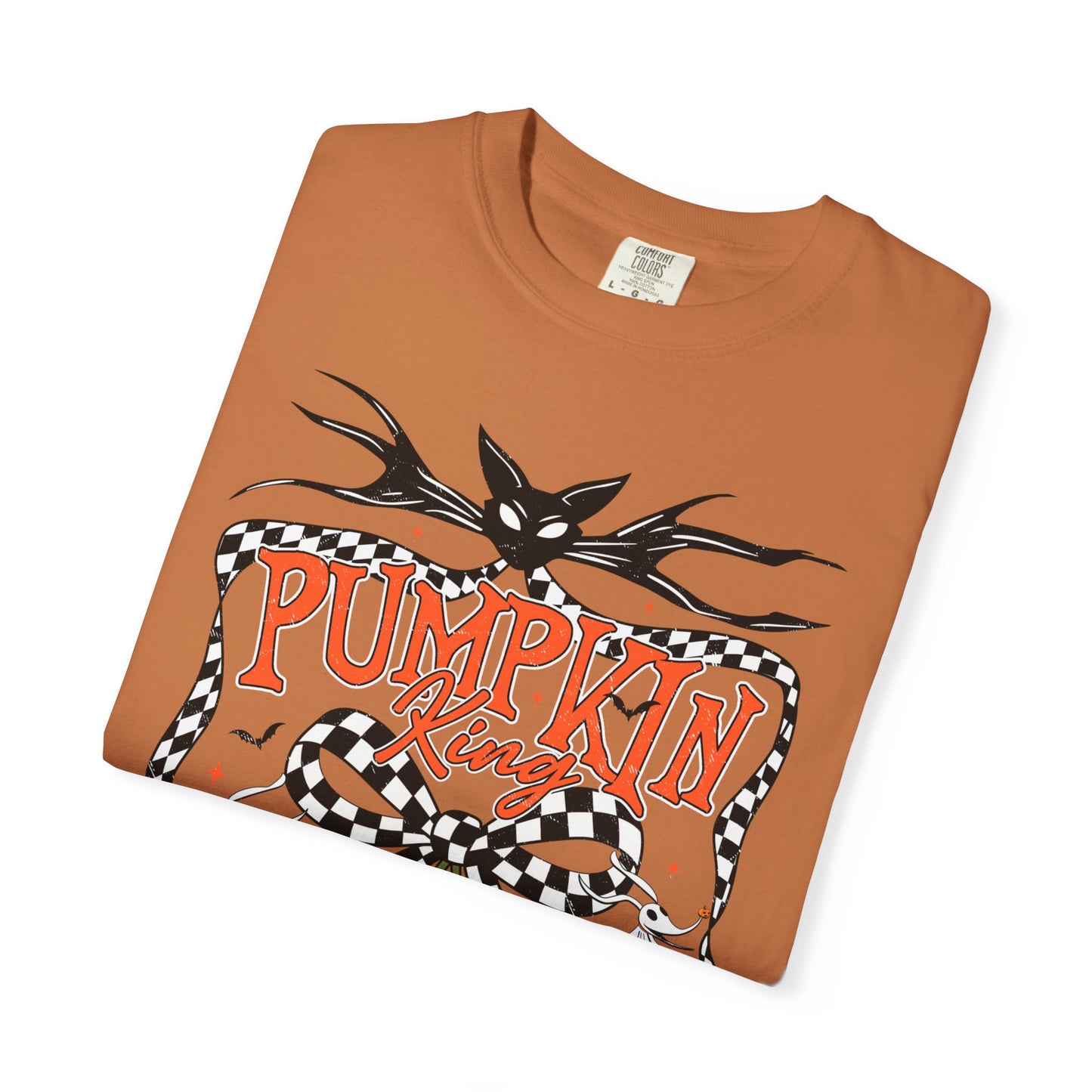 Pumpkin King Unisex Garment-Dyed T-Shirt | Fall Fashion, Halloween Tee
