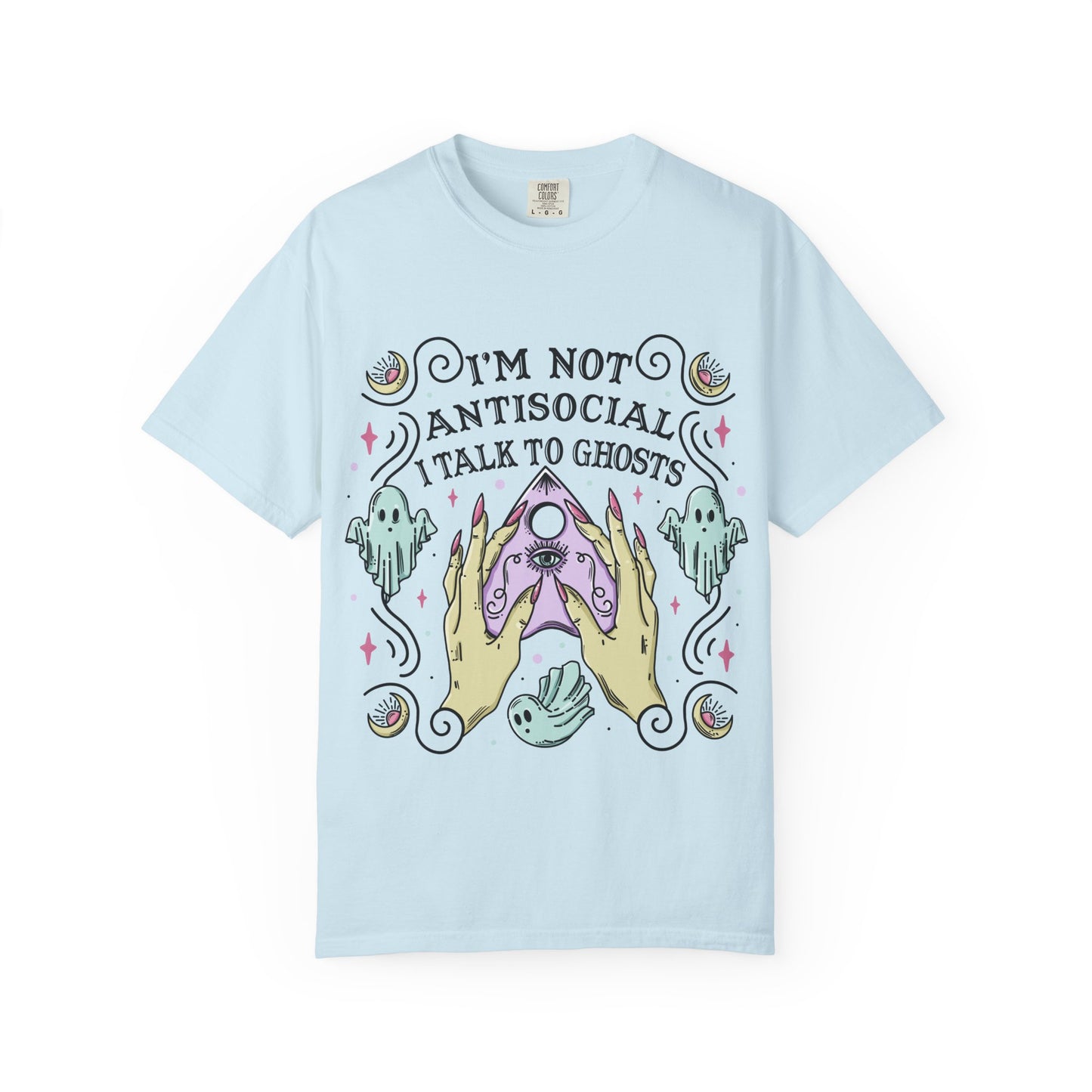 Ghostly Vibes Tee - I'm Not Antisocial