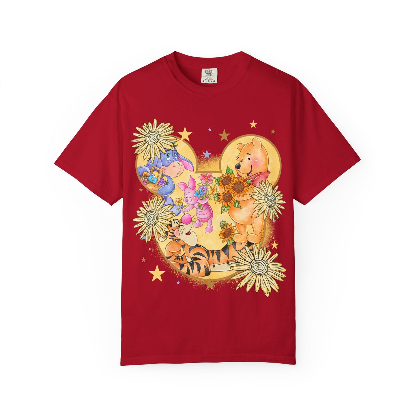 Pooh and crew Unisex Garment-Dyed T-shirt