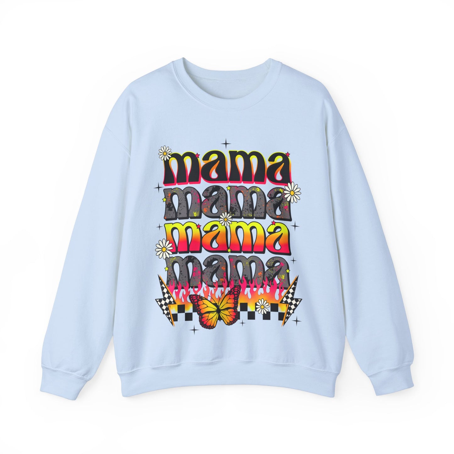 flame mama Unisex Heavy Blend™ Crewneck Sweatshirt