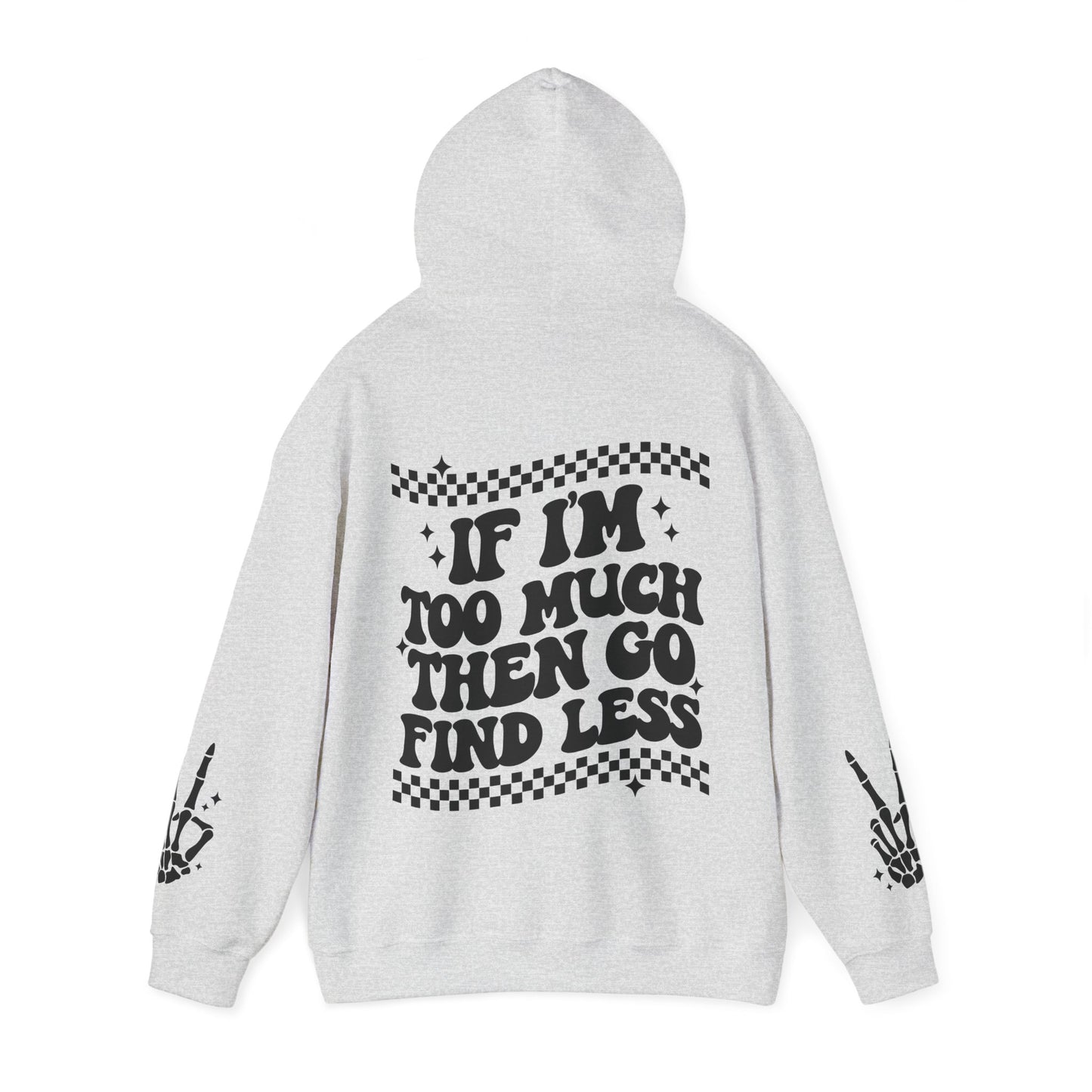 Find less Unisex Heavy Blend™ Hooded Sweatshirt