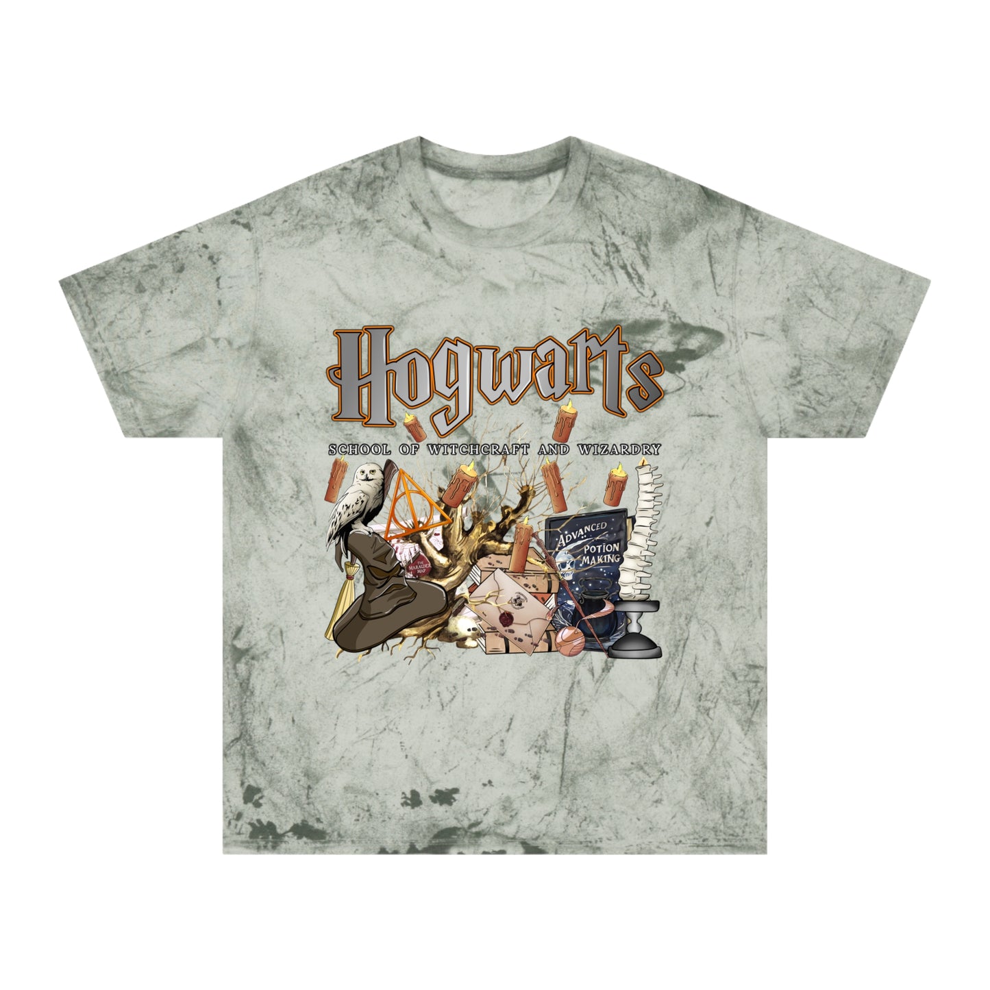 Hogwarts Color Blast Wizard T-Shirt
