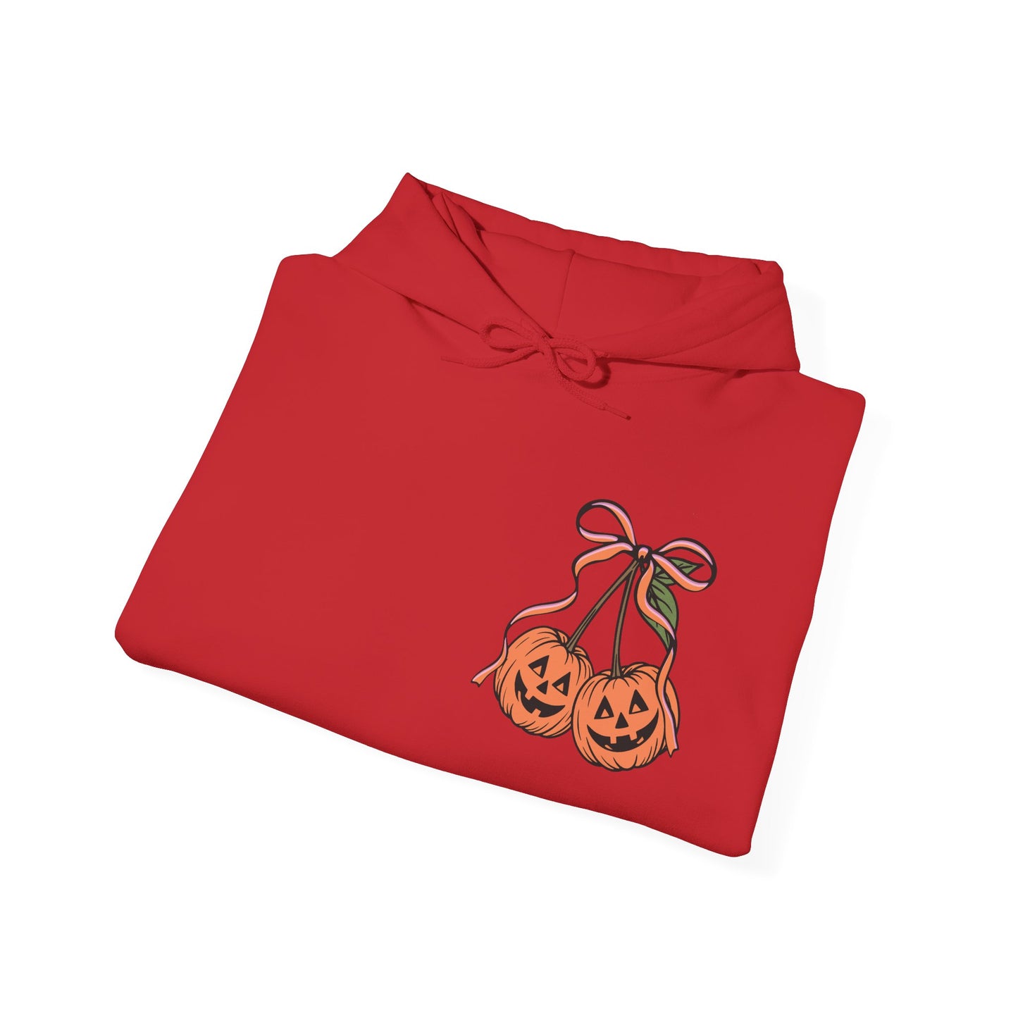 Cherry Halloween Pumpkin Hoodie