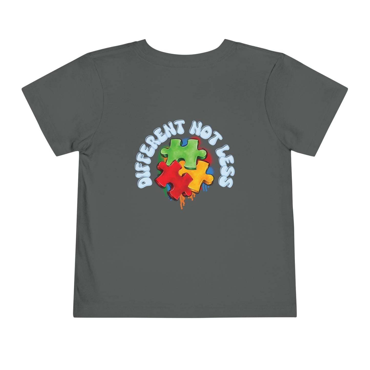 Neurodivergent different not less Toddler Short Sleeve Tee