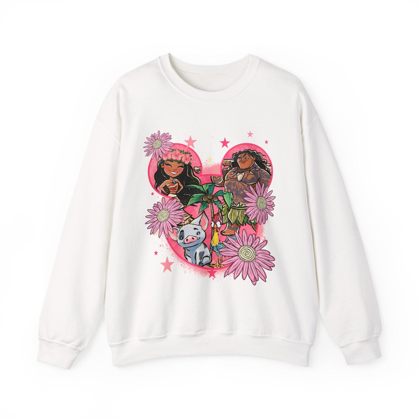 Moana Vibrant Floral Sweatshirt