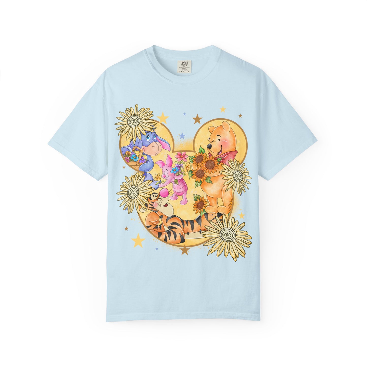 Pooh and crew Unisex Garment-Dyed T-shirt