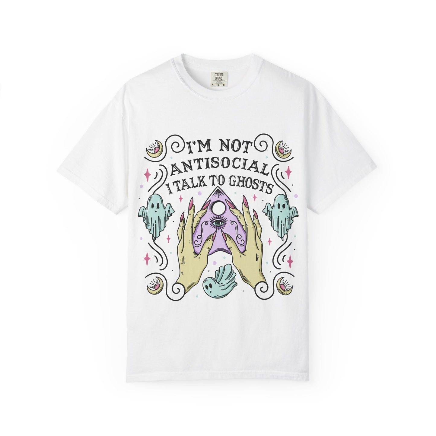 Ghostly Vibes Tee - I'm Not Antisocial