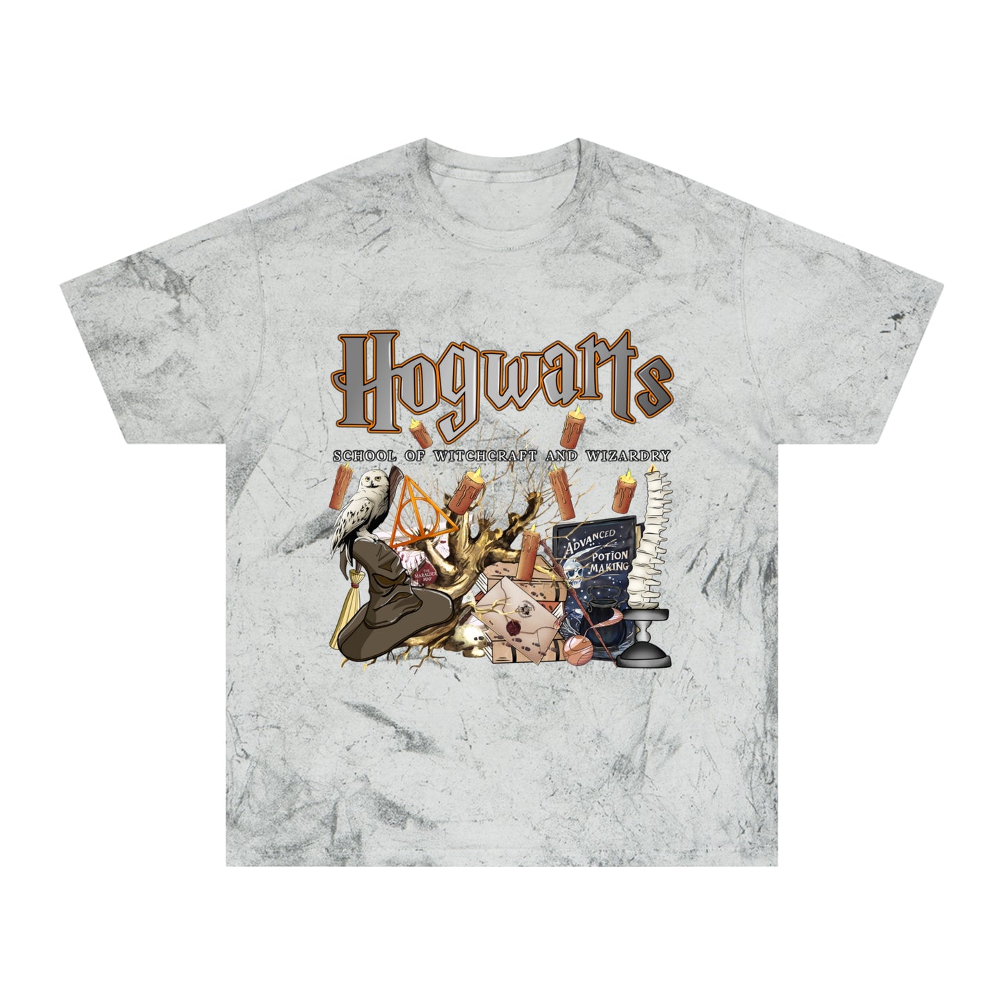 Hogwarts Color Blast Wizard T-Shirt