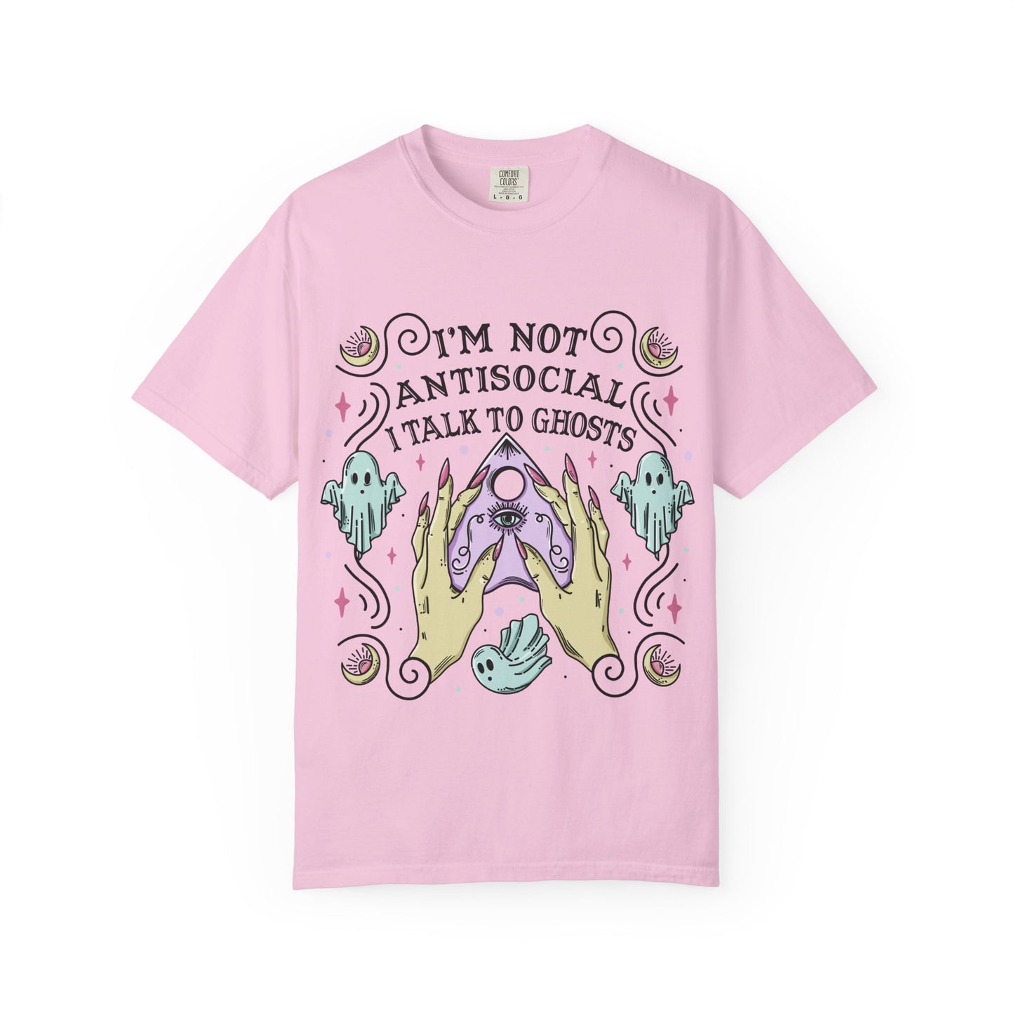 Ghostly Vibes Tee - I'm Not Antisocial