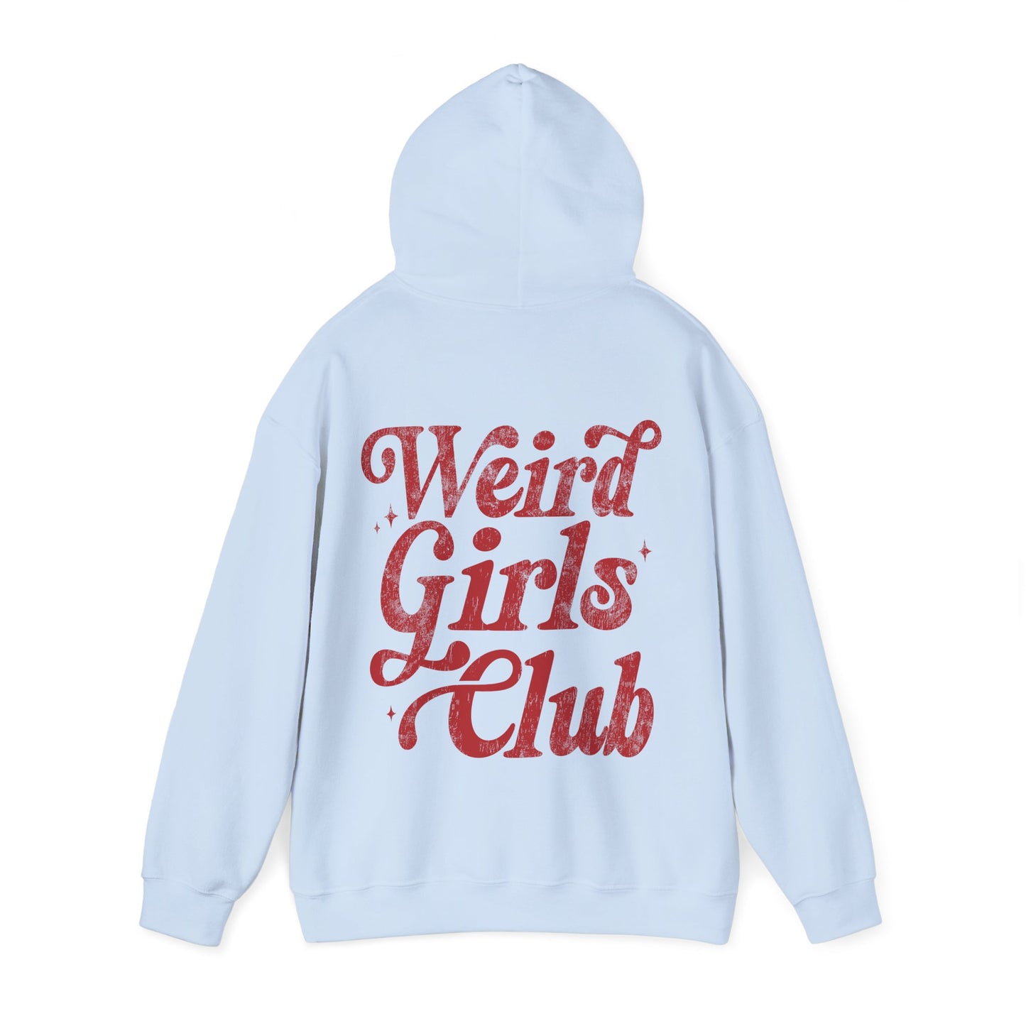 Weird Girls Club Unisex Hoodie - Cozy Sweatshirt for Feminists, Gifts for Her, Casual Wear, Group Events