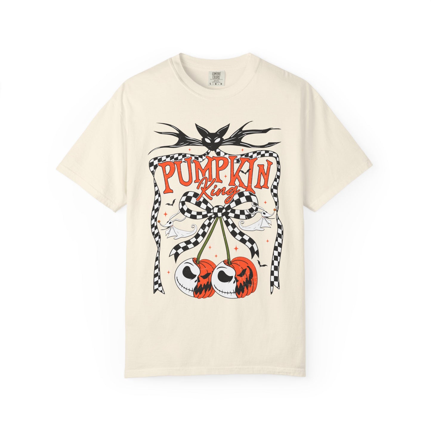 Pumpkin King Unisex Garment-Dyed T-Shirt | Fall Fashion, Halloween Tee