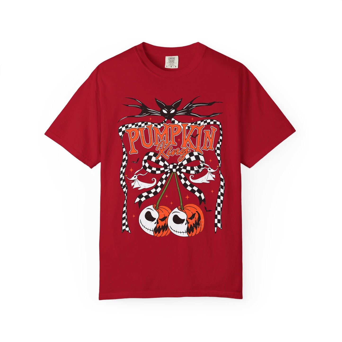 Pumpkin King Unisex Garment-Dyed T-Shirt | Fall Fashion, Halloween Tee