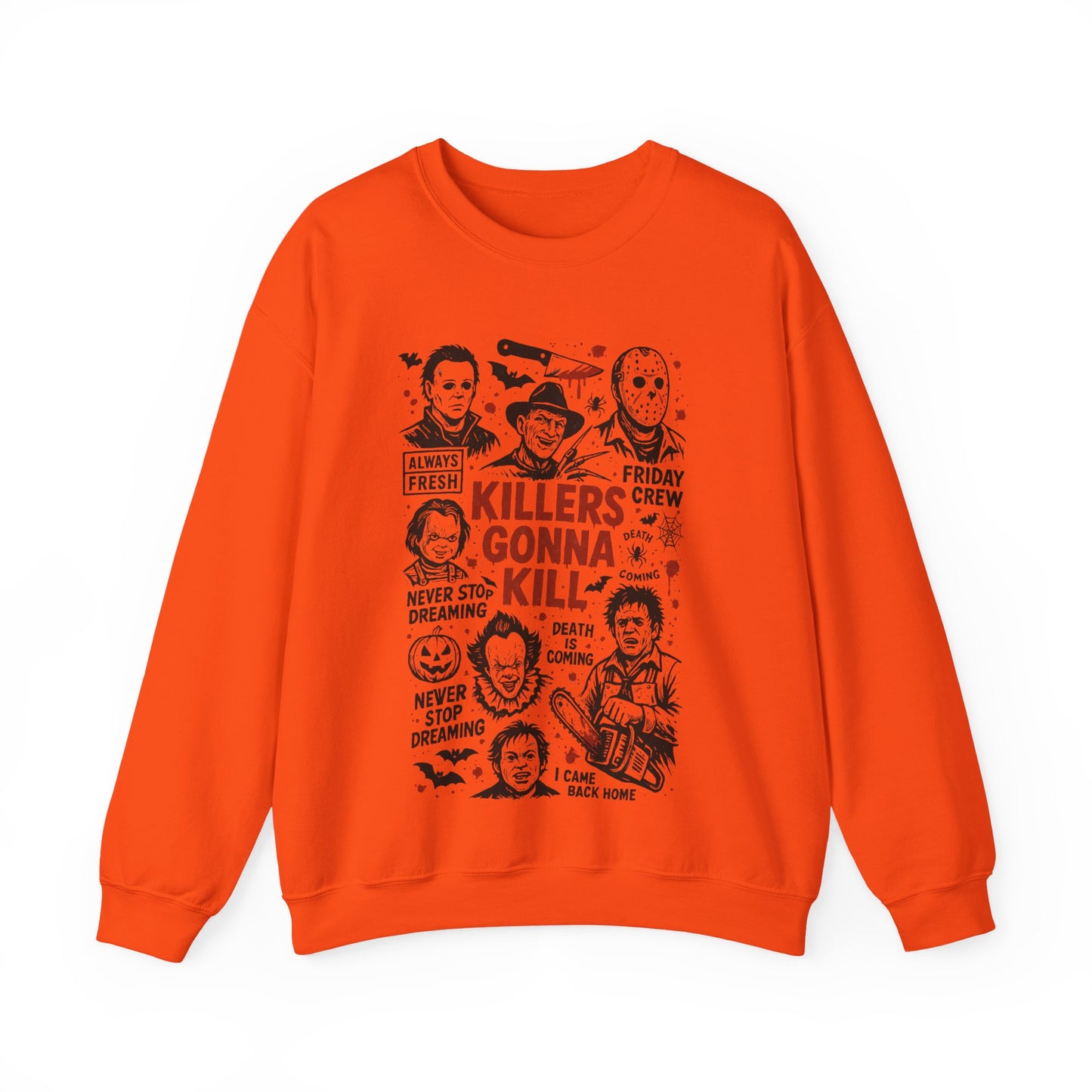 Killers Spooky Horror Movie Sweatshirt