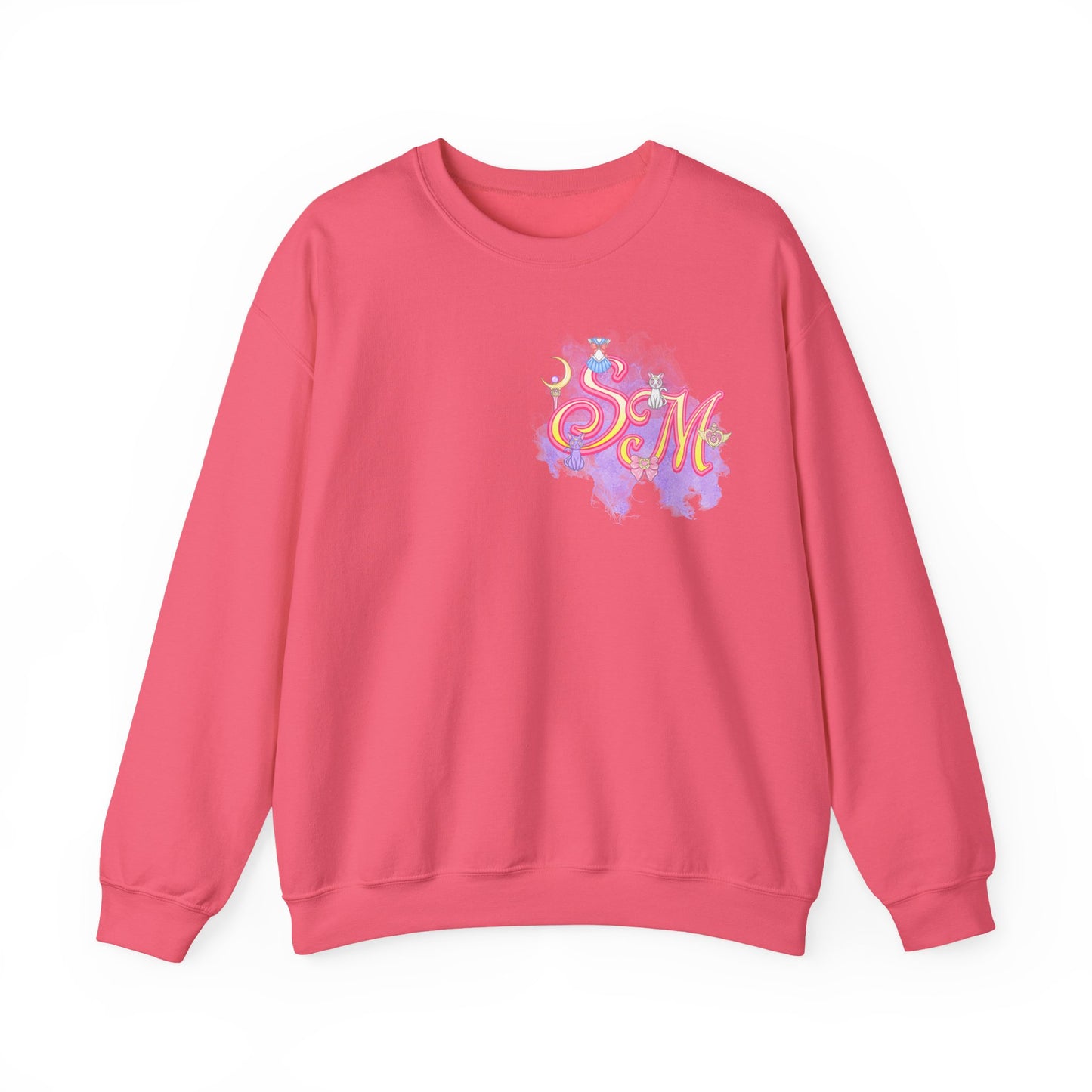 Sailor Moon Inspired Crewneck Sweatshirt, Cozy Unisex Top, Gift for Anime Fans, Casual Wear, Cute Aesthetic Apparel