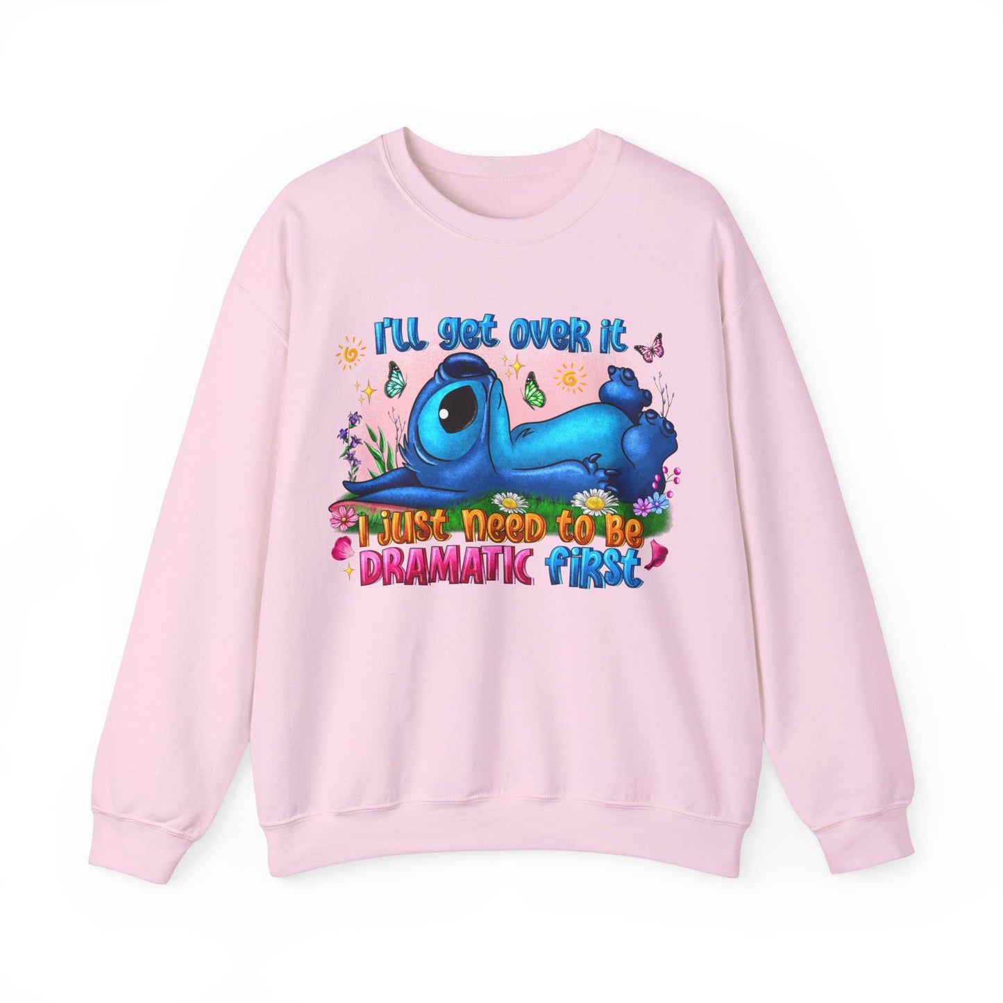I have to be dramatic first Unisex Heavy Blend™ Crewneck Sweatshirt
