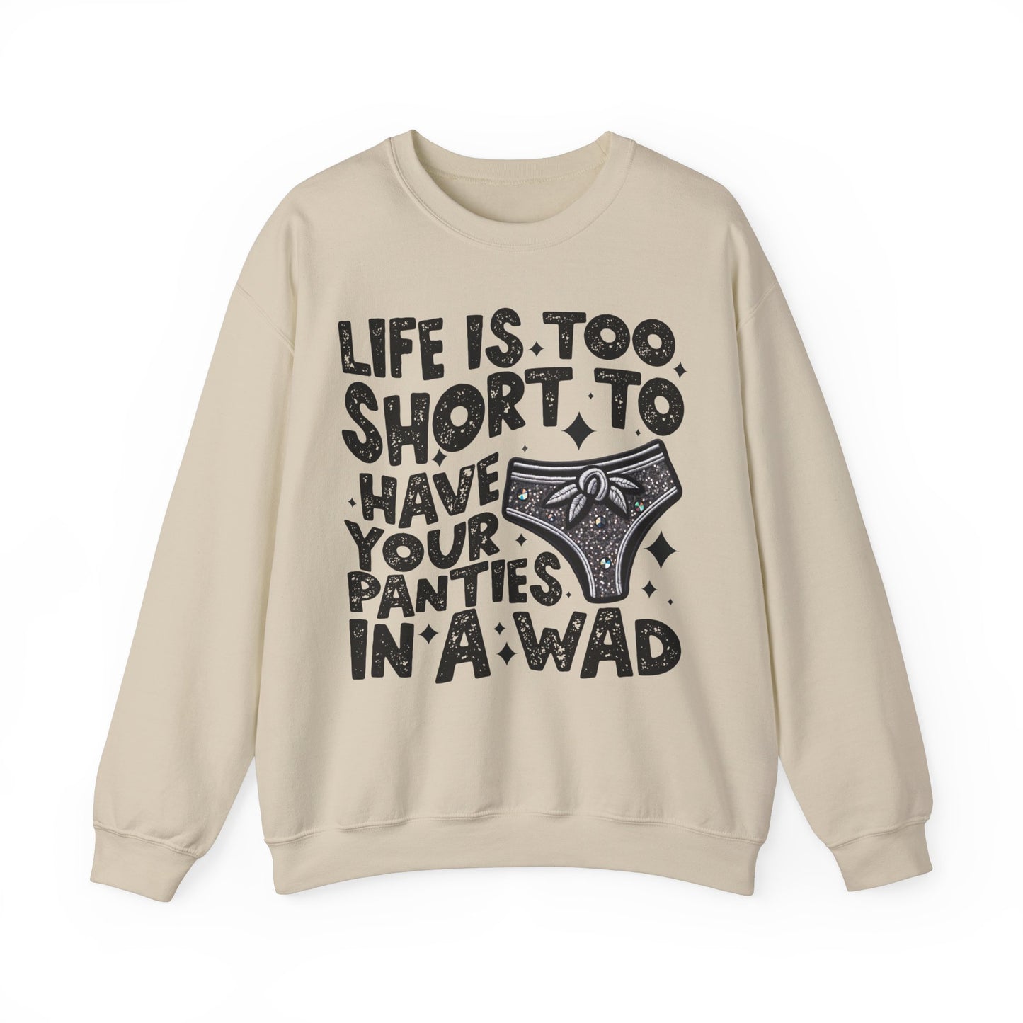 Life’s too short Unisex Heavy Blend™ Crewneck Sweatshirt