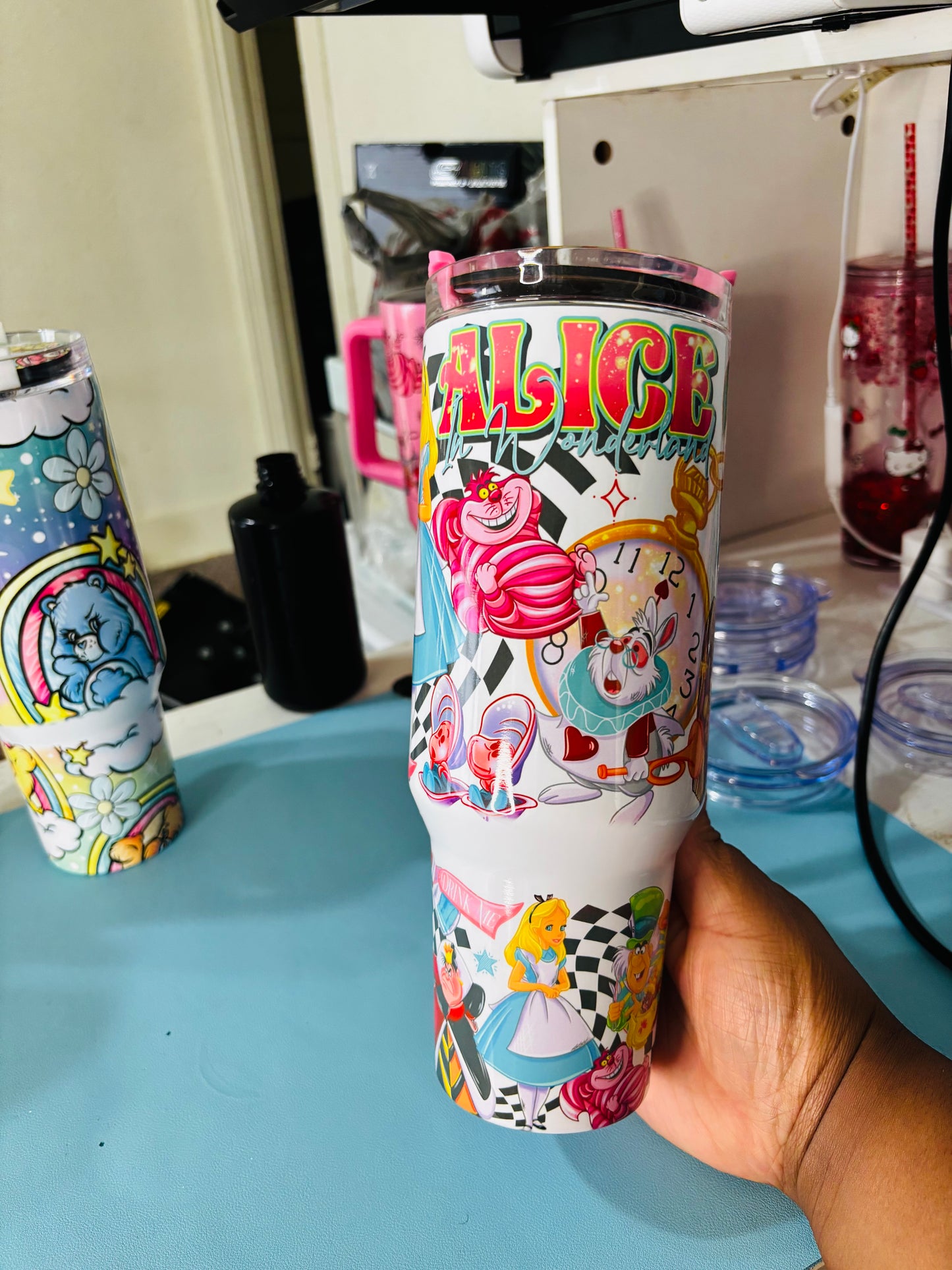 Alice 40oz sublimation tumbler