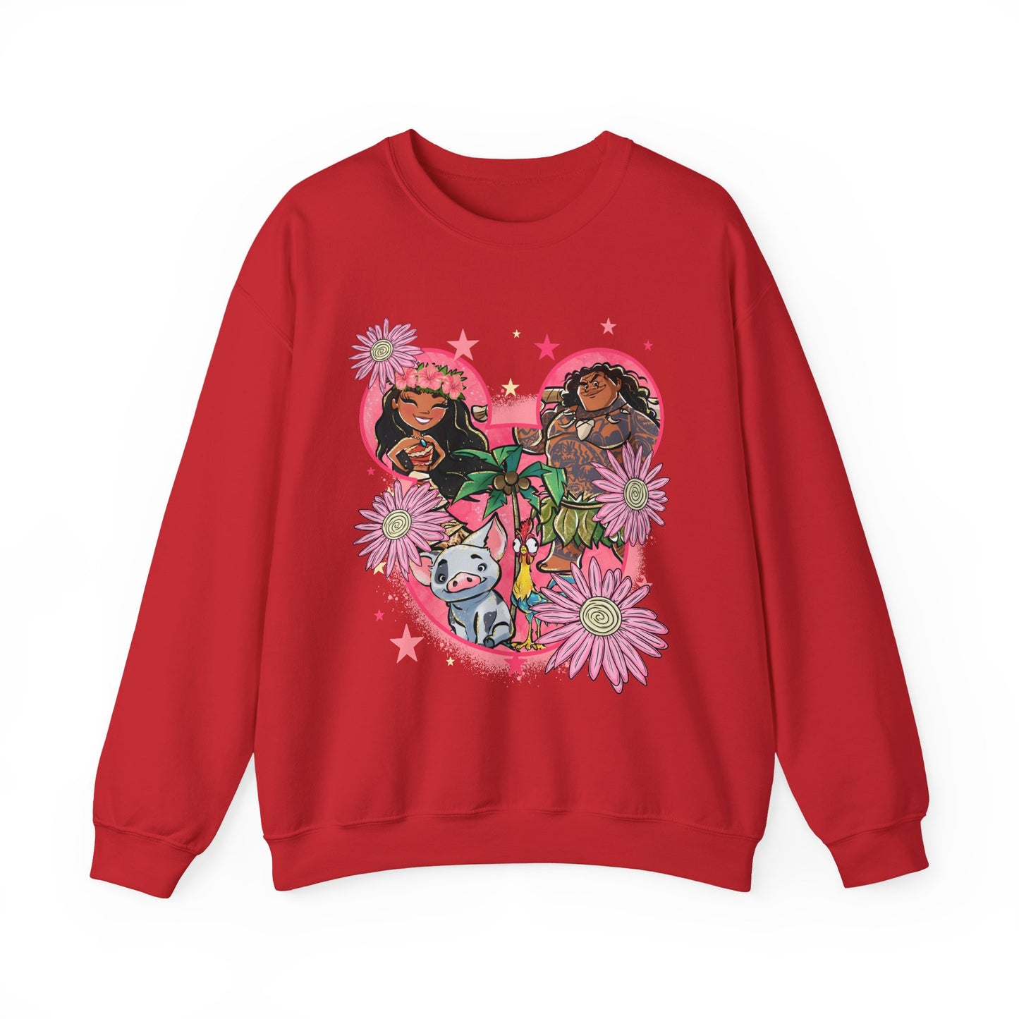 Moana Vibrant Floral Sweatshirt