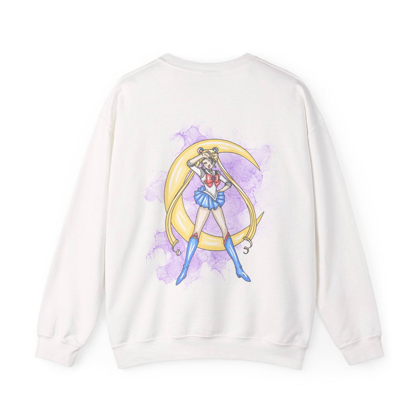 Sailor Moon Inspired Crewneck Sweatshirt, Cozy Unisex Top, Gift for Anime Fans, Casual Wear, Cute Aesthetic Apparel