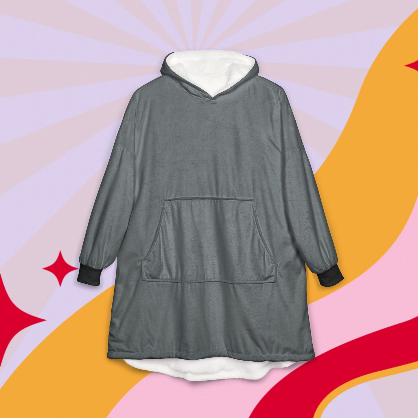 Thick thigh thin patience’s Hooded Blanket